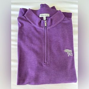 Never worn, brand new, large Peter Miller quarter zip from Torrey Pines